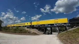 Florida East Coast 148 (U.S. Sugar 148, 4-6-2) during the US Sugar Express Photo Charter. 04/2024