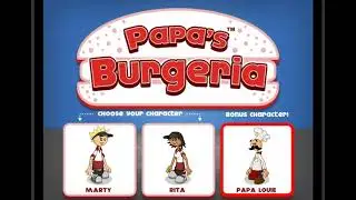 Papas Burgaria game in Y8