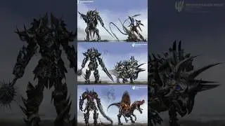 What if the Dinobots unleashed their full Power in Robot mode on the battlefield?