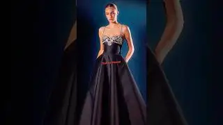 The Art of the Most Extravagant Black Dress From ZUHAIR MURAD&hearts;️