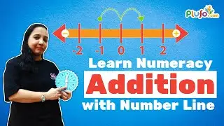 Learn Addition Using Number Line | Numeracy Addition with Number Lines | Plufo