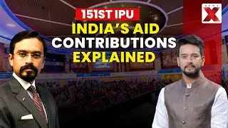 Anurag Thakur Discusses India&rsquo;s Responsibility in Global Humanitarian Aid with Rishabh Gulati
