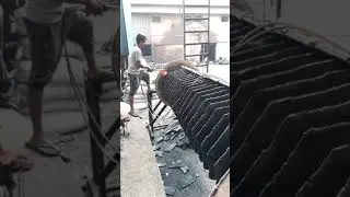 Tamarind seeds roaster making process