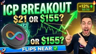 ICP BREAKOUT CONFIRMED $21 or $155? Technical Analysis & Whale Activity