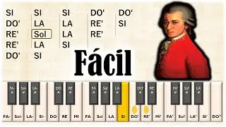 COMO TOCAR la Marcha Turca de Mozart en Piano 🎹 Rondo Alla Turca | con Notas | Turkish March