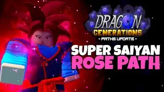 How To Get Super Saiyan Rose Path & Fastest Way To Get To 850 | Dragon Generations