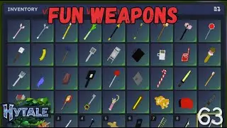 Hytale Mod Showcase: Fun Weapons Pack