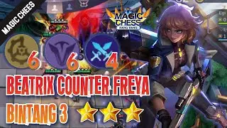 COMBO KUAT Beatrix Starfall Counter Freya Abyss magic chess mobile legends,