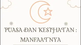 Puasa dan Kesihatan🏋🏻 [JDC Talent]