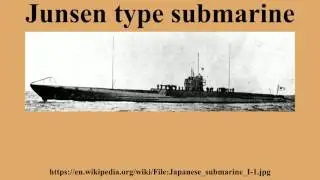 Junsen type submarine