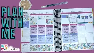 NEW! PLAN WITH ME  | ERIN CONDREN VERTICAL LIFEPLANNER |  CUSTOMIZABLE STICKERS | 2022