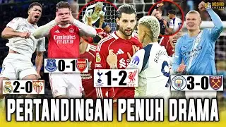 DRAMA 2 Red Card! Liverpool Sikat 9 Pemain Spurs🔥 City-Arsenal Rebutan Puncak Klasemen Liga Inggris