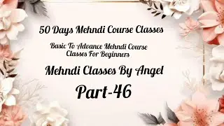 Bride Mehndi Tutorial!! Mehndi Figure Mehndi Design For Bridal Mehndi!!