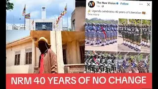 NRM 40 YEARS OF NO CHANGE ,ONLY ONE PRESIDENT AND FIVE VICE PRESIDENTS OPRESSING UGANDANS #bobiwine