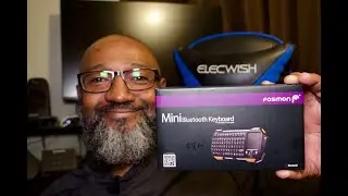 Fosman Mini Bluetooth Keybard and Trackpad Unboxing