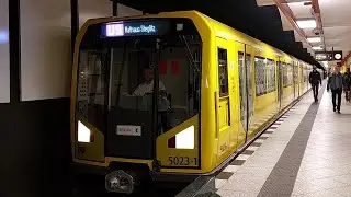 Mitfahrt in der U9 von ZoologischenGarten bis Walther-Schreiber-Platz im H97 5023-1 mit meinemFahrer