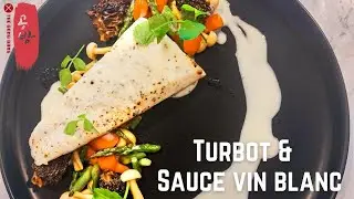 Fish with Vin Blanc Sauce, One of My Mentor Chef's Signatures.
