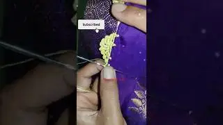 #picot stitch#double crochet#saree tassels#shorts