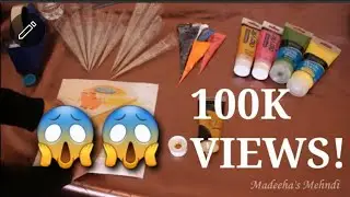 HOW TO MAKE ACRYLIC PAINT CONES