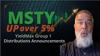 MSTY СЕГОДНЯ ВЫРОС БОЛЕЕ ЧЕМ НА 5%!! А также объявления о распределении YieldMax Group 1