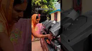 🥺माँ ने नई Lights का पूजन किया #shorts #svmdj #trending #light #event #minivlog #djsetup #djsarzen