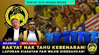 🔴FAM Jangan Sembunyi Lagi! Desakan Laporan Jawatankuasa Tun Md Raus Didedah Kepada Umum!