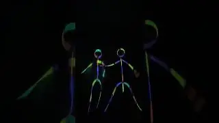 Glow Stick Dance Jump Scare 🤭
