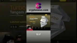 Turbo Tangem Wallet: Sleek Design, Secure Crypto Storage #shorts