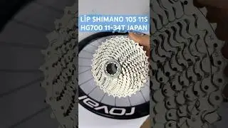 N&acirc;ng Cấp L&iacute;p Xe đạp SHIMANO 105 11S HG700 11-34T #shimano #xedap #phutungxedap #suachuaxedap
