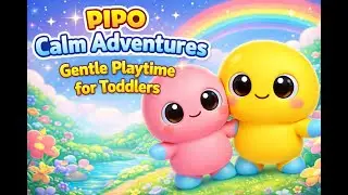 PIPO & POPI Calm Adventure 🌈 | Gentle Playtime for Toddlers (1&ndash;4 Years)