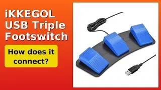 REVIEW (2025): iKKEGOL USB Triple Footswitch. Features.