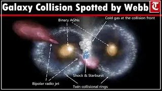 NASA&rsquo;s &lsquo;Cosmic Owl&rsquo;: James Webb spots rare galaxy collision 11 billion light-years away
