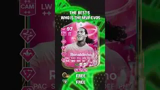 The Best 5 Who is the MVP? Evolutions in FC 25 🤩 Dinho and Mbapp&eacute; are Top Tier 🥶 #shorts #short