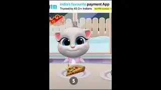 Talking Angela funny eating 🤣🤣🤣🤣🤣🤣🤣🤣🤣🤣