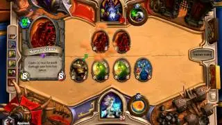 f2p mage vs Handlock Hearthstone ranked - Alexstrasza 1 hp comeback