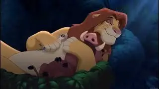 The Lion King 1&frac12; Timon, Pumbaa & Simba was Sleeping 