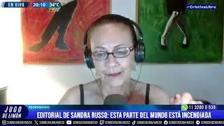 EDITORIAL DE SANDRA RUSSO: ESTA PARTE DEL MUNDO EST&Aacute; INCENDIADA - JUGO DE LIM&Oacute;N - AM530