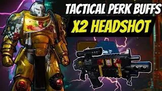 Tactical x2 HEADSHOT DAMAGE Bolt Rifle Build Got EVEN STRONGER in Space Marine 2 Techmarine Update