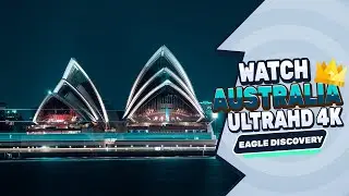 Flying Around Australia (4K UHD) - Best Places to Visit in Australia with Relaxing Music