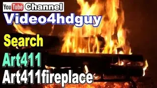 &hearts;  Fireplace HD 3 hours Screensaver peaceful relaxing, nature sound Video | art411fireplace&trade; art411&trade;