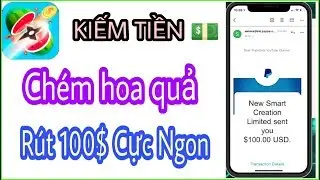 CH&Eacute;M HOA QUẢ KIẾM 100$ Đ&Atilde; R&Uacute;T - CHƠI GAME KIẾM TIỀN // CRIUS CHANNEL - MMO