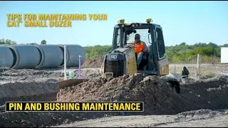 Pin and Bushing Maintenance: Tips for Maintaining Your Cat&reg; Small Dozer