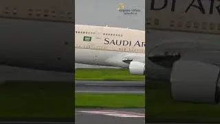 Saudi Airlines Boeing 747 Takeoff #shorts