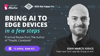 Bring AI to Edge Devices in a few steps.Practical recipe from author of &ldquo;TinyML Cookbook