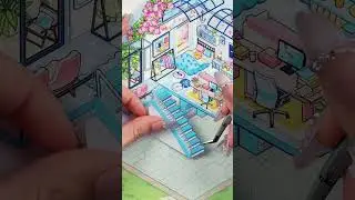 [ASMR] DIY Cute 3D Sticker Scene Collection | Extra Long Relaxing Playtime ✨🐾📖