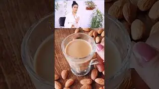 Shraddha Kapoor's Favourite  Almond Milk Tea Recipe #shorts #youtubeshorts #youtube #yt #almondtea