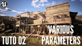 UE5 Tuto 02 Various Parameters / Advanced Master Material For Props #ue5 #unrealengine #shaders