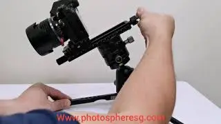 Leofoto G2 Geared head + MP-150 macro rail