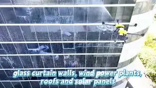 JTC30  joyance tech high buildings cleaning drone facade cleaning drone #facadecleaning