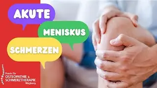 AKUTE Meniskusschmerzen - 2 sehr effektive Übungen